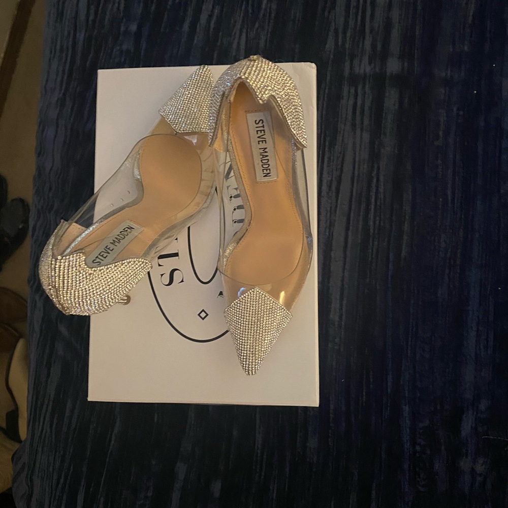 Rhinestone Steve Madden Heels